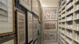 Paintings and negative collection in the ISAC Archives