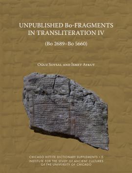 Cover art for Unpublished Bo-Fragments in Transliteration IV (Bo 2689–Bo 5660)