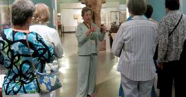 Docent guided tour Docent guided tour at the Institute for the Study of Ancient Cultures