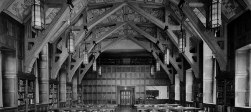 Research Archives Library Reading Room, viewing north (1931)