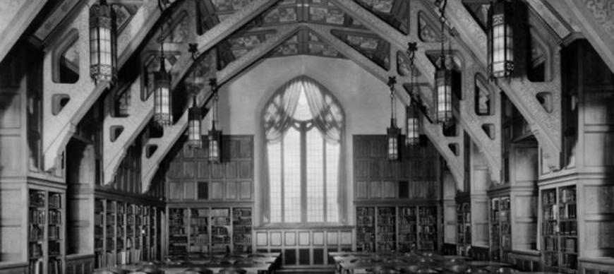 Research Archives Library Reading Room, viewing south (1931)