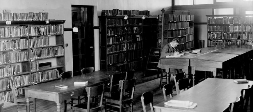 Haskell Hall Library (circa 1920s)