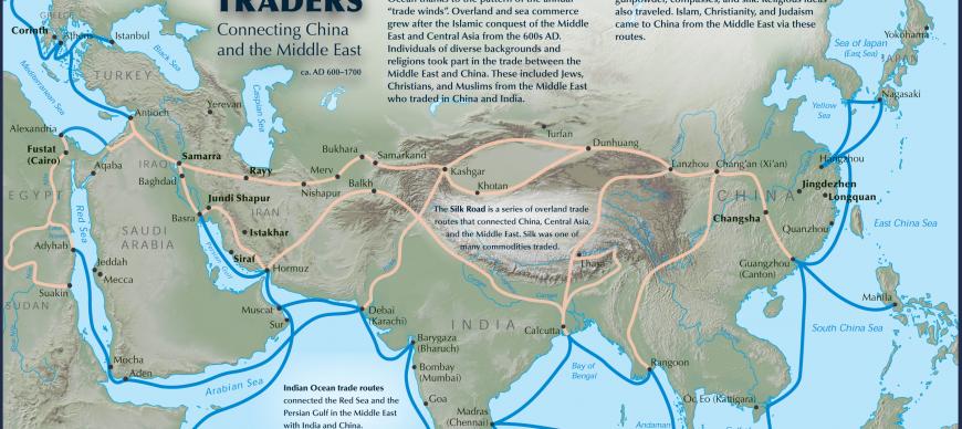Silk Road Map