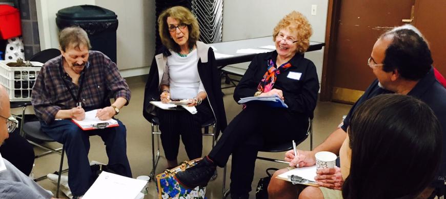 Image: Oriental Institute docents in training.