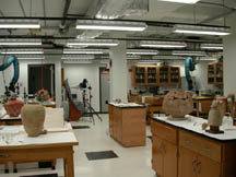 Photo of the Conservation Lab taken in 2002