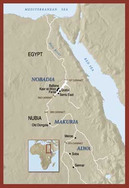 Nubia Map