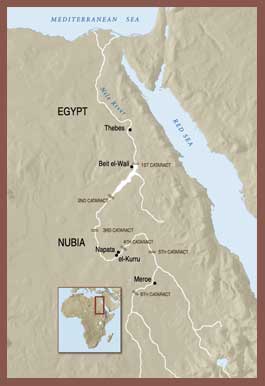 Nubia Map